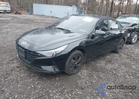 2021 Hyundai Elantra Sel из США, поврежденный, VIN 5NPLS4AG6MH017100